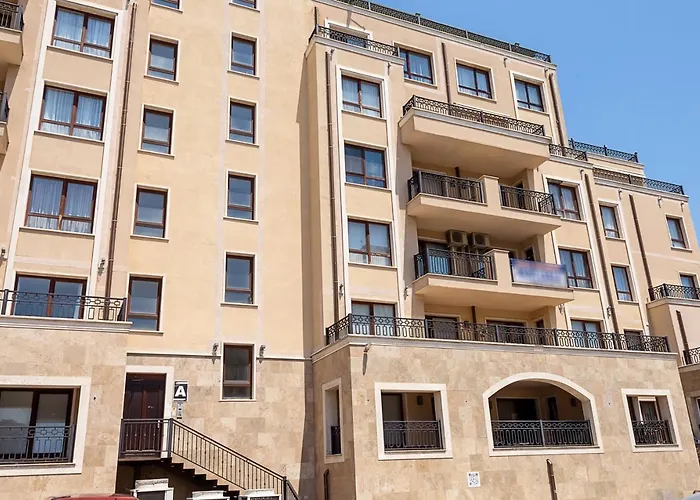 شقة Beachfront Bliss-1br Sea View Flat In Golden Sands By Flat Mаnаger فارنا