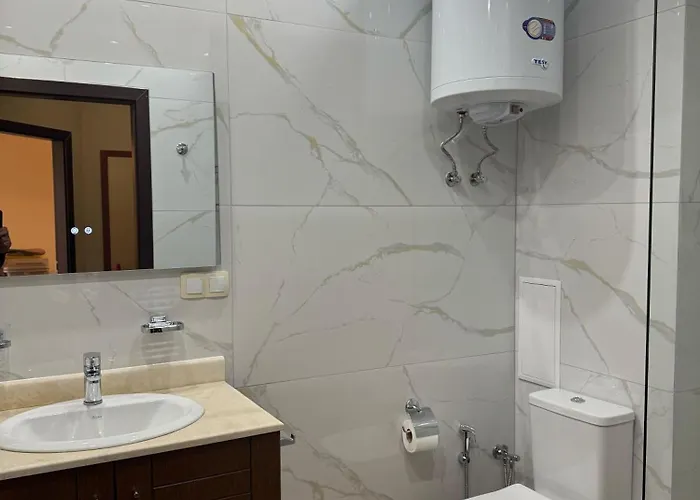 شقة Beachfront Bliss-1br Sea View Flat In Golden Sands By Flat Mаnаger *